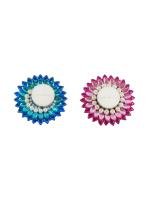Set of 2 Beautiful Kundan Floating Diyas with Tealight candles