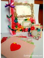 Love Scrapbook Combo With Envelopes and Mini booklet