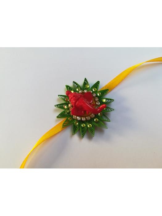 Quilled Rakhi - Design 7 image