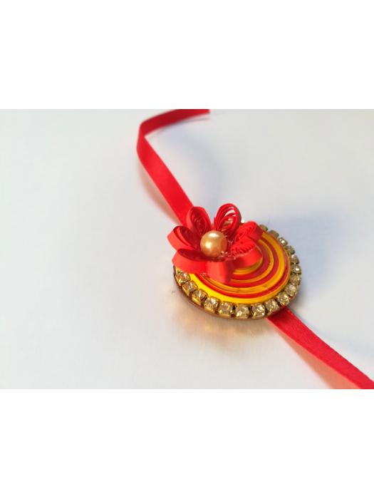 Quilled Rakhi - Design 10 image