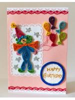 Happy Birthday Joker With Balloons Greeting Card