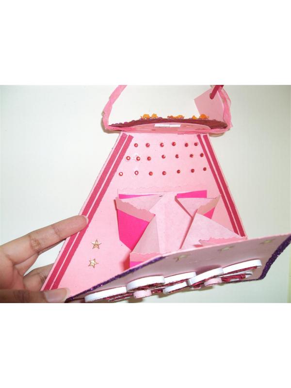 My Special Purse Greeting Card : Pink image