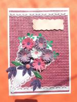 Sweet Purple Bouquet Greeting Card