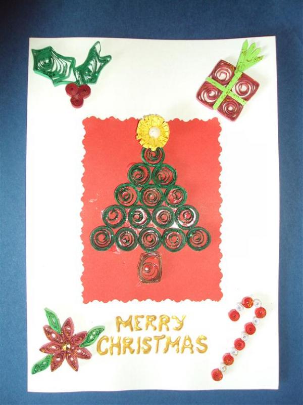 Merry Christmas Greeting Card image