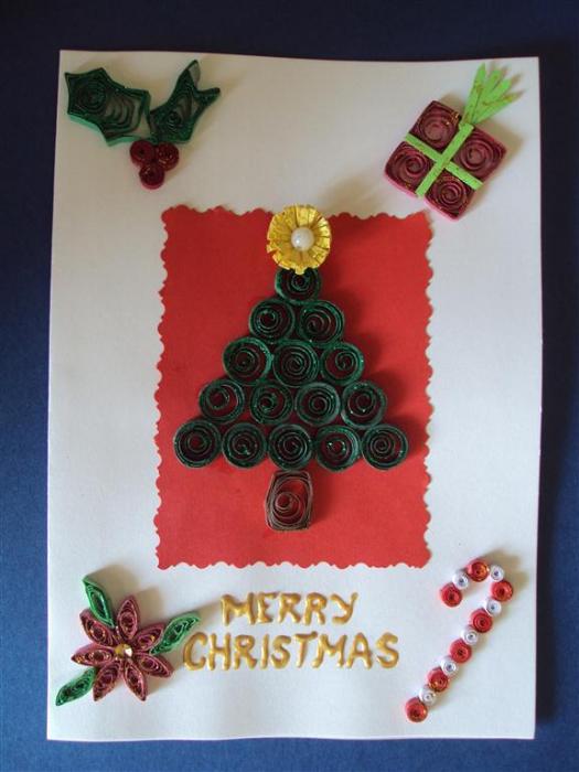 Merry Christmas Greeting Card image