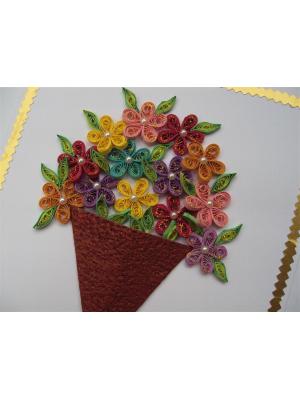 Flower Tub Greeting Card