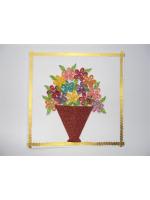 Flower Tub Greeting Card