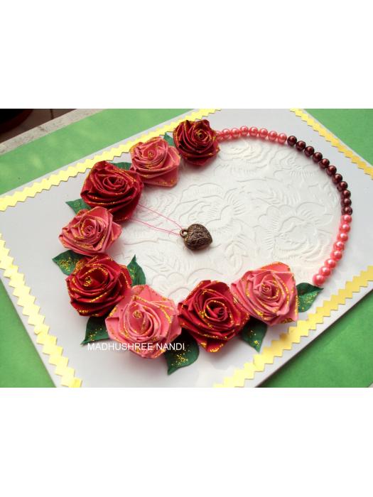 Rose Circle Greeting Card image