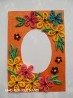 Flower Corners Greeting Card