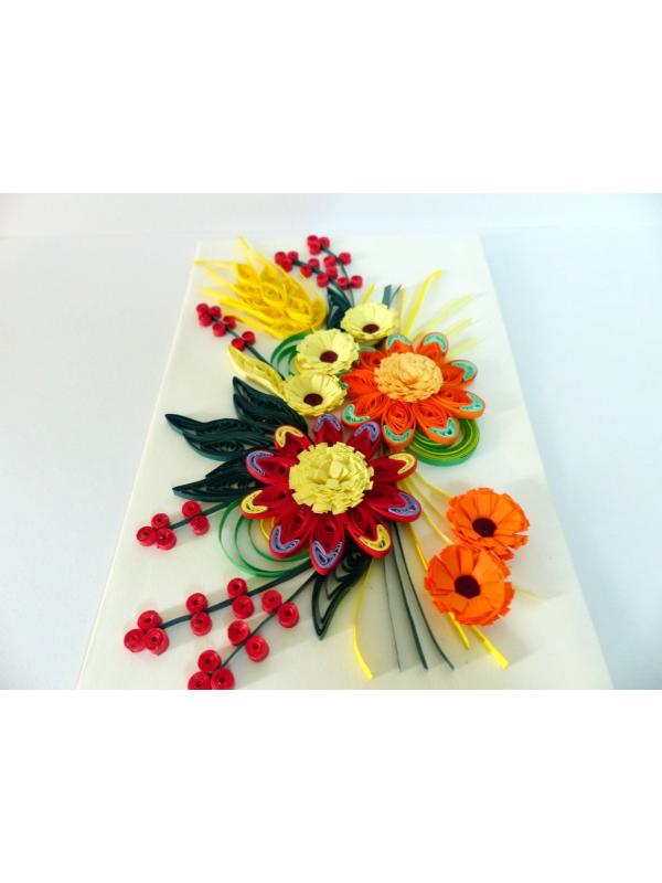 Colorful Variety Flowers Greeting Card image
