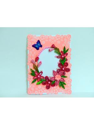 Awesome Pink Shaded Variety Flowers Greeting Card