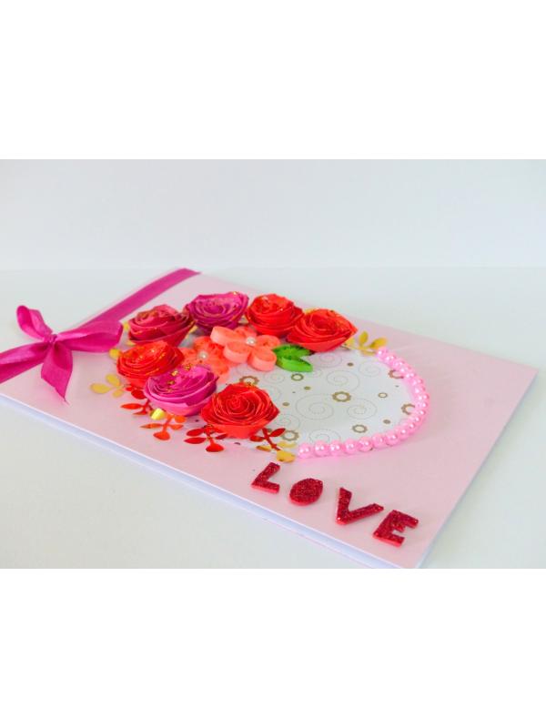 All Roses Love Valentine's Day Greeting Card image