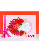 All Roses Love Valentine's Day Greeting Card