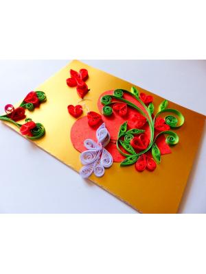 Bird Spreading Love Greeting Card
