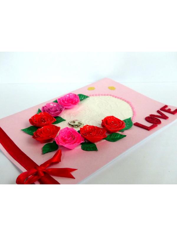 Valentine Roses Greeting Card image