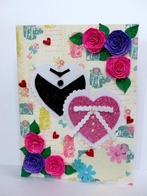 Fancy Couple Greeting Card