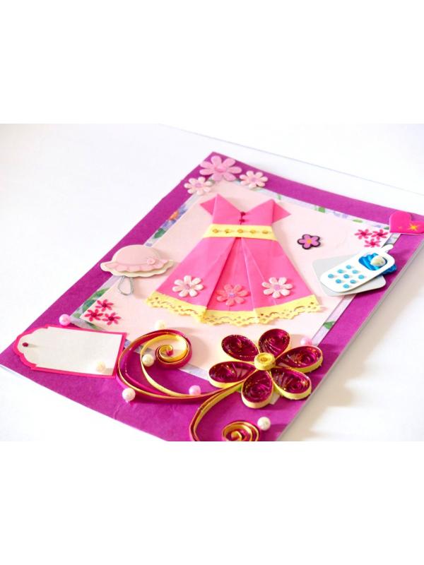 Handmade Special Girl Greeting Card image
