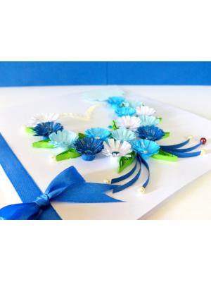 All Blues Heart Greeting Card