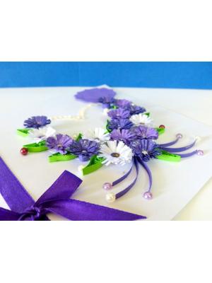 All Purples Heart Greeting Card