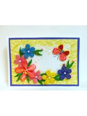 Bright Summer Flowers Greeting Card