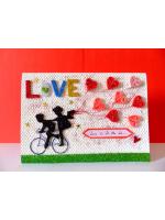 Love is in the air Greeting Card