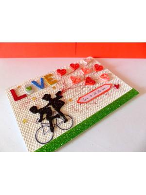 Love is in the air Greeting Card