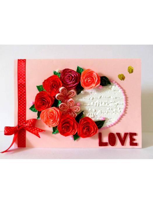 All Roses Love Greeting Card image