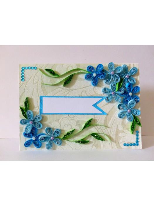 All Blues Corner Greeting Card