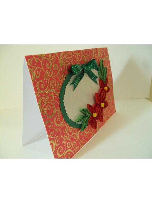 Red Themed Greeting Card image