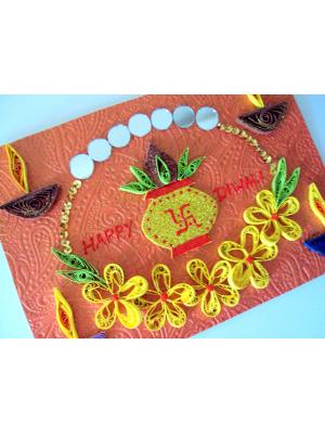 Happy Diwali Greeting Card