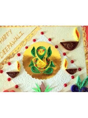 Happy Diwali Greeting Card