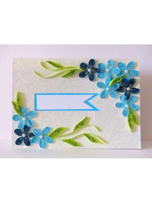 All Blues Corners Greeting Card