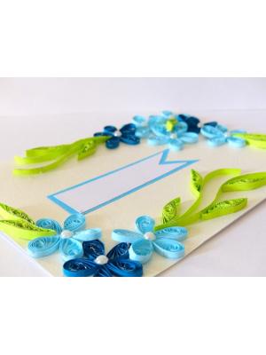 All Blues Corners Greeting Card