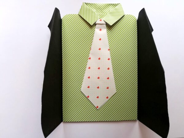 Suit Themed Male Handmade Greeting Card image Suit Themed Male Handmade Greeting Card image