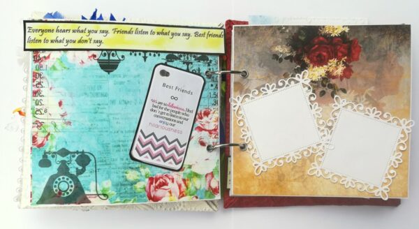 Friends Forever Friendship Scrapbook album image Friends Forever Friendship Scrapbook album image