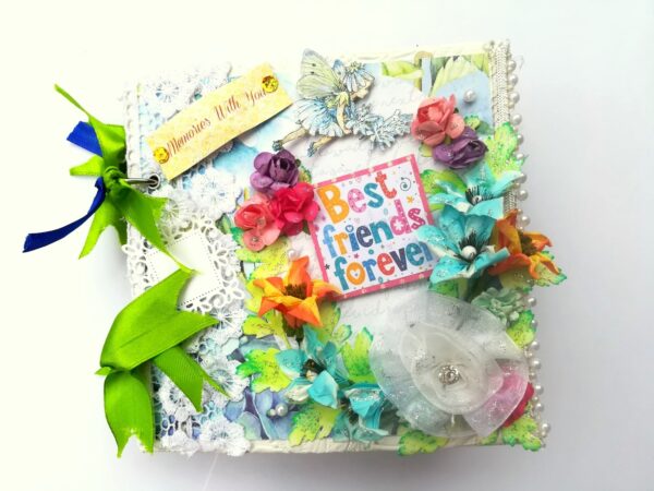 Friends Forever Friendship Scrapbook album image Friends Forever Friendship Scrapbook album image
