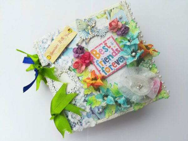 Friends Forever Friendship Scrapbook album image Friends Forever Friendship Scrapbook album image