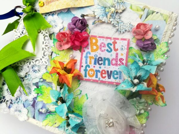 Friends Forever Friendship Scrapbook album image Friends Forever Friendship Scrapbook album image