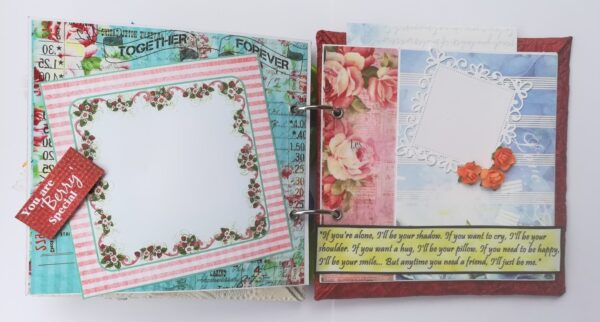 Friends Forever Friendship Scrapbook album image Friends Forever Friendship Scrapbook album image