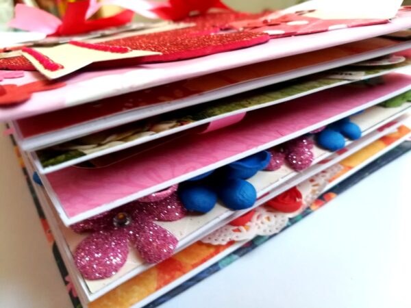 Some Love Moments Handmade Scrapbook Valentine gift image Some Love Moments Handmade Scrapbook Valentine gift image