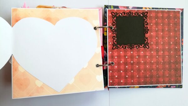 Some Love Moments Handmade Scrapbook Valentine gift image Some Love Moments Handmade Scrapbook Valentine gift image