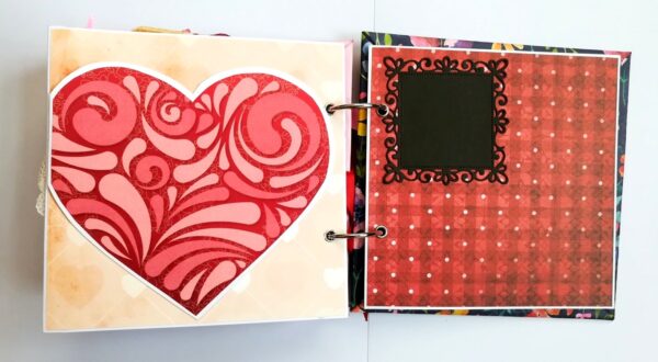 Some Love Moments Handmade Scrapbook Valentine gift image Some Love Moments Handmade Scrapbook Valentine gift image