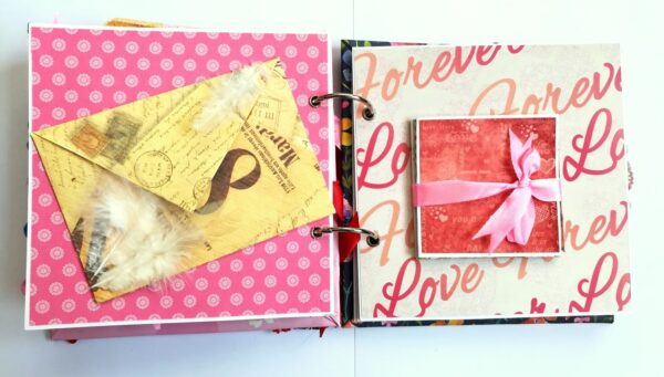 Some Love Moments Handmade Scrapbook Valentine gift image Some Love Moments Handmade Scrapbook Valentine gift image
