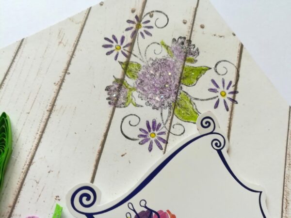 Purple Themed Greeting Card image Purple Themed Greeting Card image