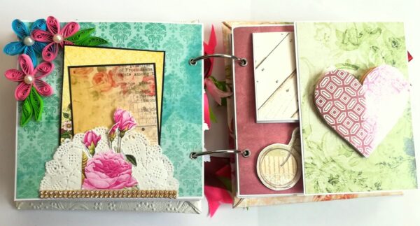 Treasured Memories Love and Birthday Scrapbook image Treasured Memories Love and Birthday Scrapbook image