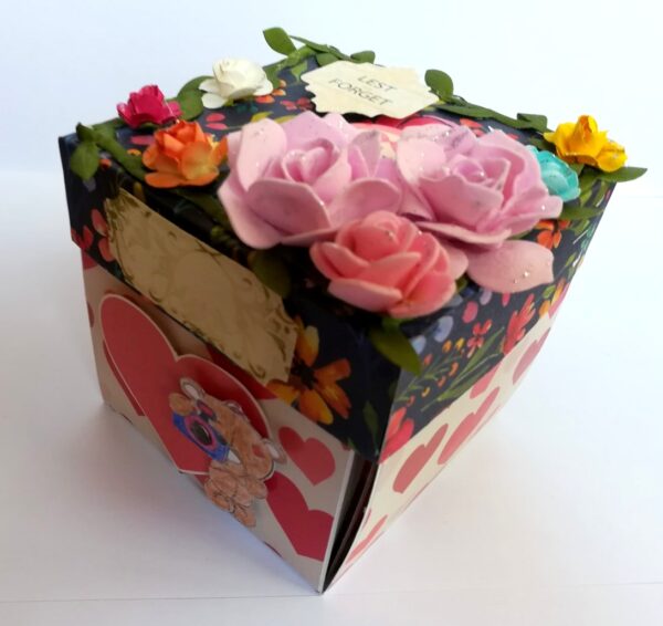 Love and Birthday Explosion Box with box and a mini booklet image Love and Birthday Explosion Box with box and a mini booklet image