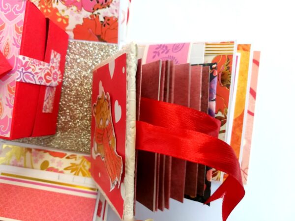 Love and Birthday Explosion Box with box and a mini booklet image Love and Birthday Explosion Box with box and a mini booklet image