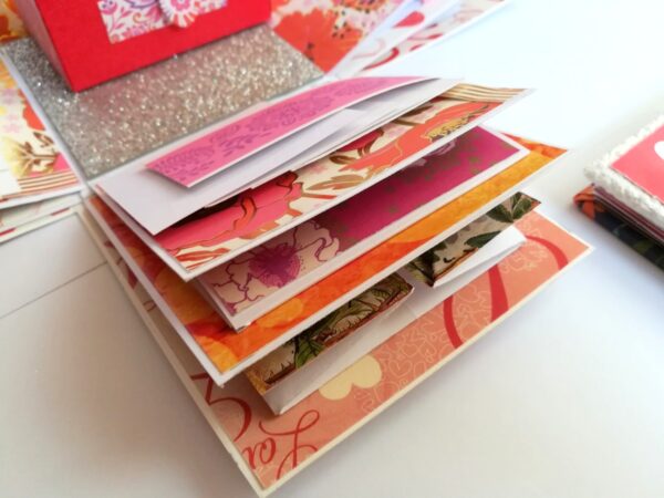 Love and Birthday Explosion Box with box and a mini booklet image Love and Birthday Explosion Box with box and a mini booklet image