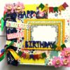 Happy Birthday Handmade scrapbook album image Happy Birthday Handmade scrapbook album image