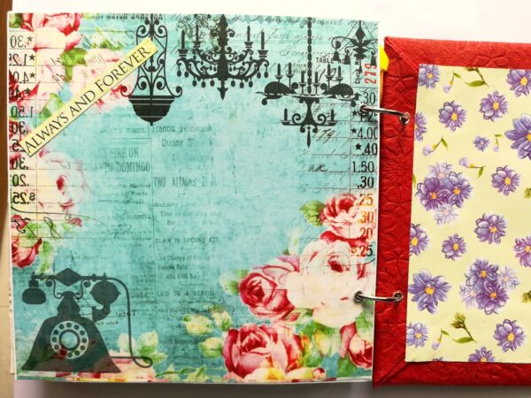 Happy Birthday Handmade scrapbook album image Happy Birthday Handmade scrapbook album image